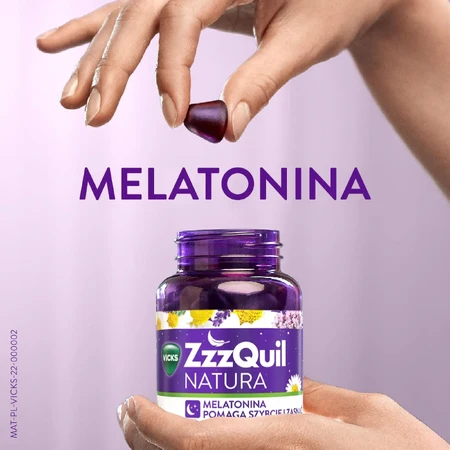 ZzzQuil Natura, gelei, mango-banaansmaak, 30 stuks