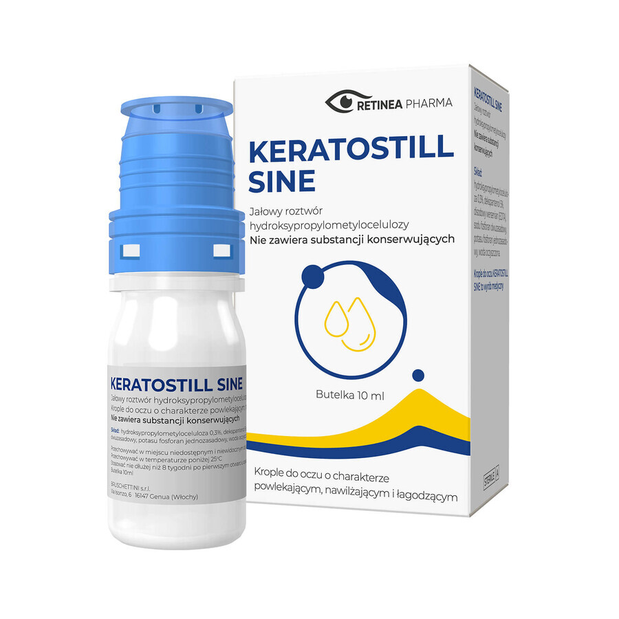 Keratostill Sine, eye drops, 10 ml