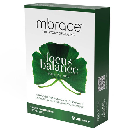 Mbrace Focus Balance, 30 Tabletten