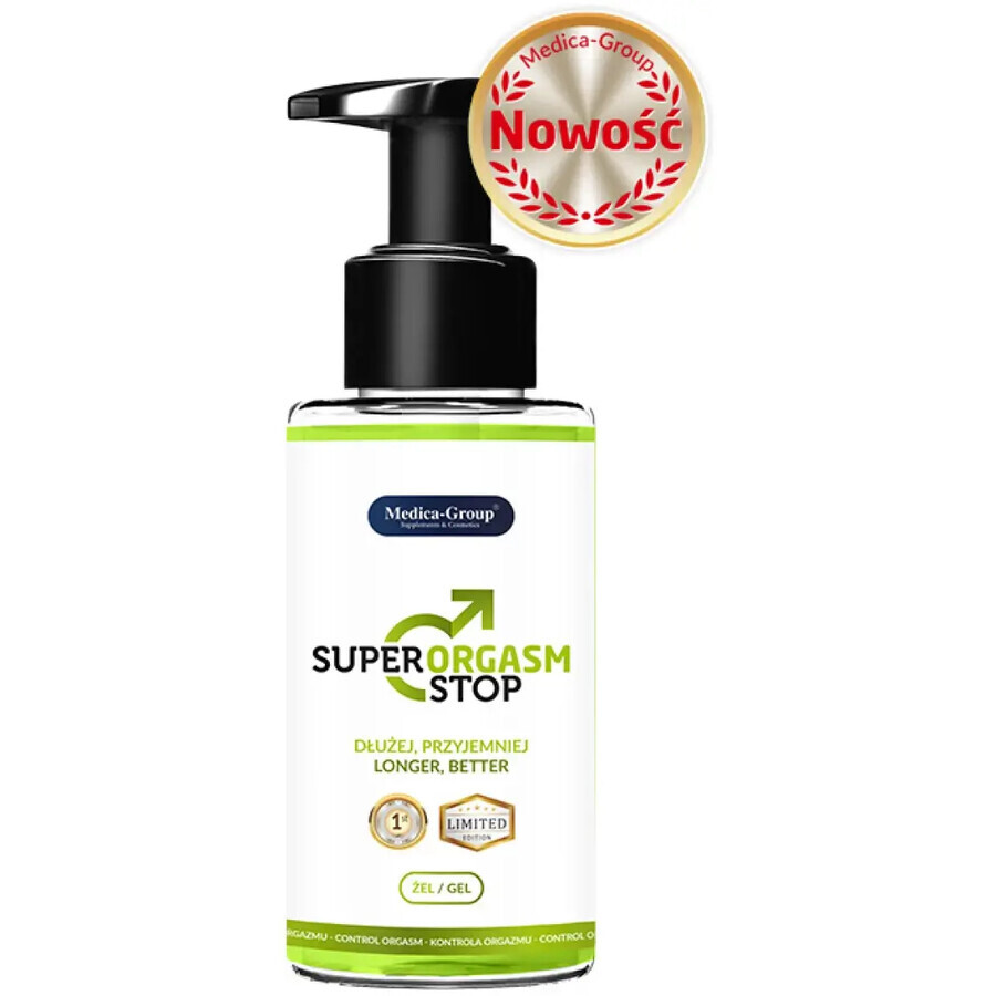 Medica-Group Super Orgasm Stop, Gel für verzögerte Ejakulation, 150 ml