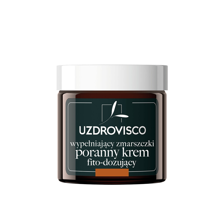 Uzdrovisco Turmeric, cremă de dimineață pentru umplerea ridurilor, fitodozare, 50 ml