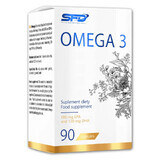 Nahrungsergänzungsmittel Omega-3 Softgels - 90 Stück - Hochwertiges Fischöl - Für Gesundheit und Wohlbefinden