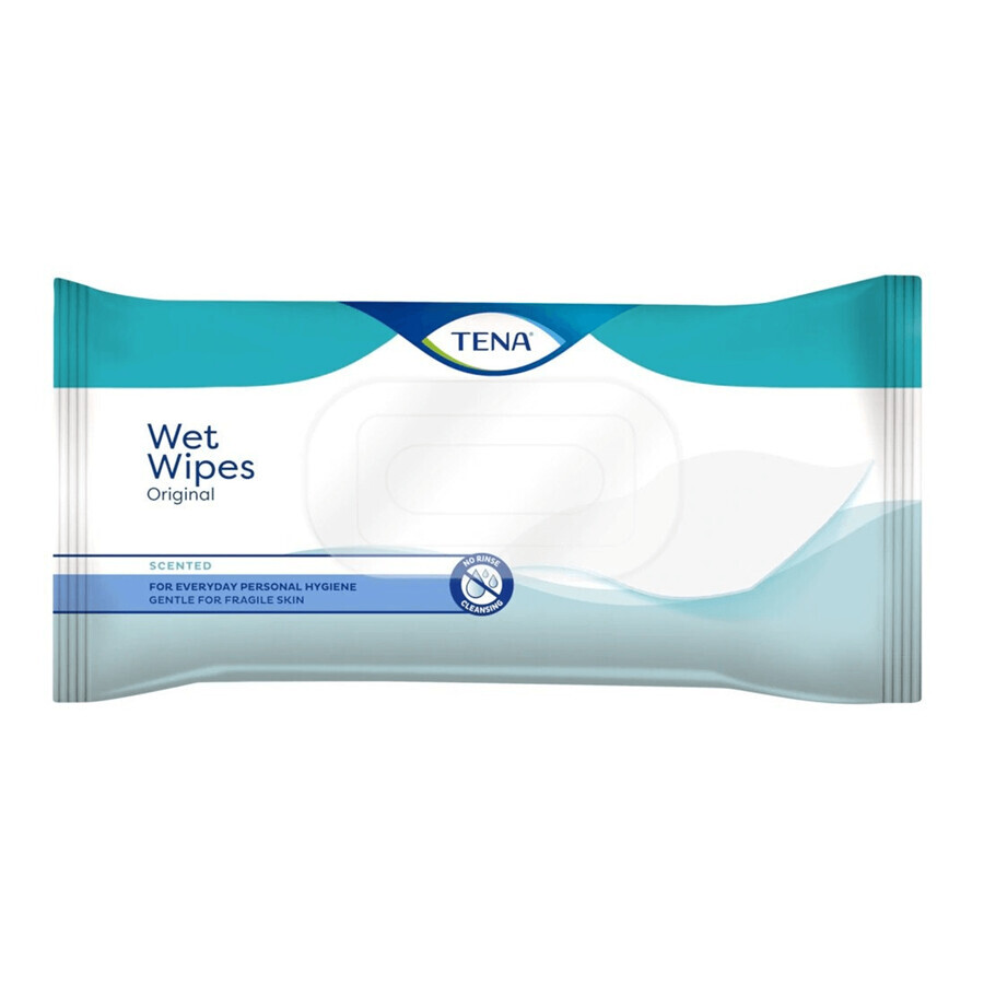 Tena Wet Wipes, plastic-free wet wipes, 48 pcs.