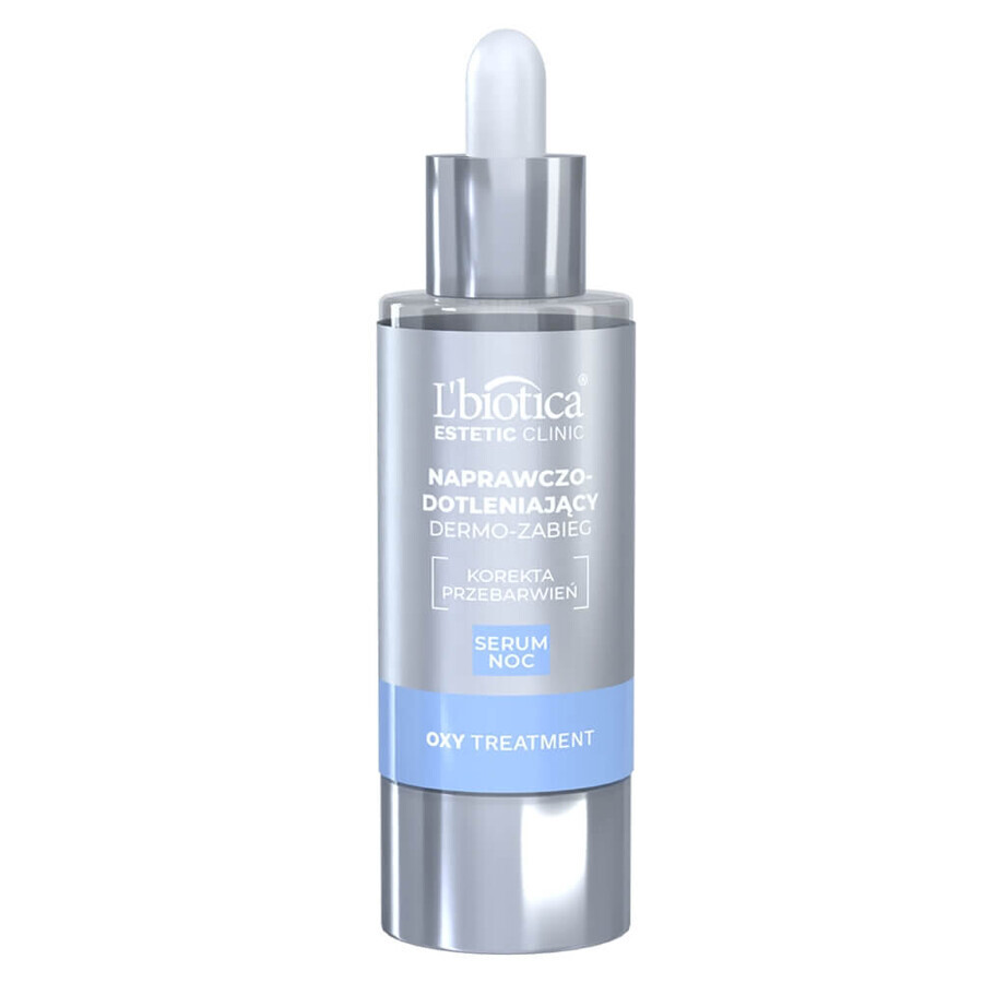 L biotica Ästhetik Klinik Oxy Nachtserum - Hochwirksames Sauerstoffserum zur Hautregeneration, 30 ml.