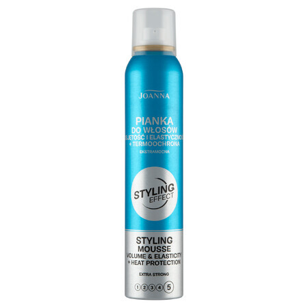 Joanna Styling Effect, spumă care conferă volum și elasticitate părului, 150 ml