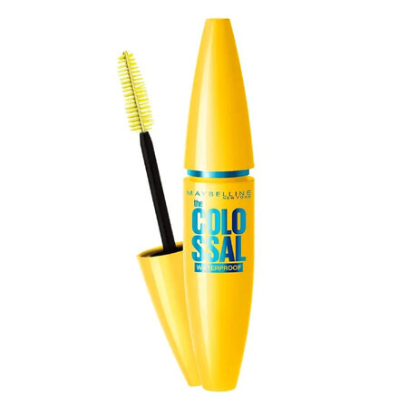 Maybelline The Colossal Volum Waterproof Mascara, Negru, 10.7 ml