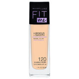 Maybelline me va! Fond de teint lumineux et lisse, n° 120 Classic Ivory, 30 ml