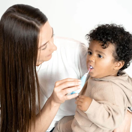 Brush-Baby BabySonic, sonic toothbrush for children, navy, 0-3 years, 1 piece