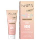 Eveline Cosmetics Mein Schönheitscreme BB All-in-One 02 Pfirsich Deckt Dunkel, 30ml