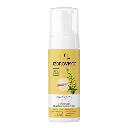 Uzdrovisco, oil-free foam with enzymes, 150 ml