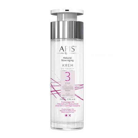 Apis Natural Slow Aging Step 3, crema facial, rellena y reafirma la piel, 50 ml