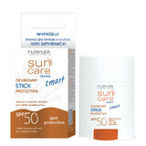 Flos-Lek Sun Care Derma Smart, protection stick, SPF 50+, 16 g