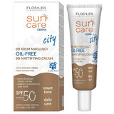 Flos-Lek Sun Care Derma City, Mattifying BB Cream, SPF 50+, 30 ml