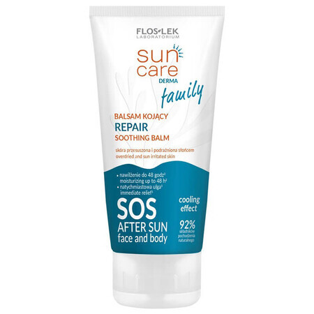 Flos-Lek Sun Care Derma Family, Loțiune de îngrijire solară, 125 ml