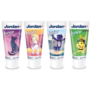 Jordan Junior, dentifrice pour enfants, au fluor, fruits, 6-12 ans, 50 ml