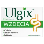 Ulgix Flatulencia 80 mg, 25 cápsulas blandas