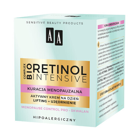 AA Bio Retinol intensiv, Cremă de zi activă, de lifting și fermitate, 50 ml