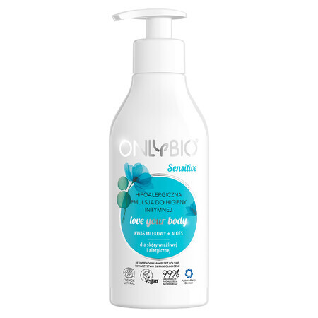 Intimcare Deluxe Emulsion mit Milchsäure  amp; Aloe Vera, 250 ml