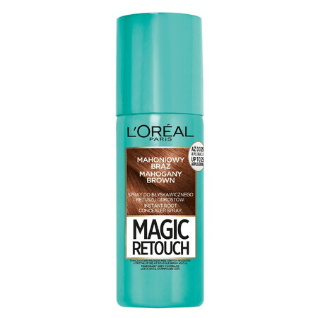 L Oreal Paris Magie Retusch Haaransatzspray in Mahagoni Braun, 75ml