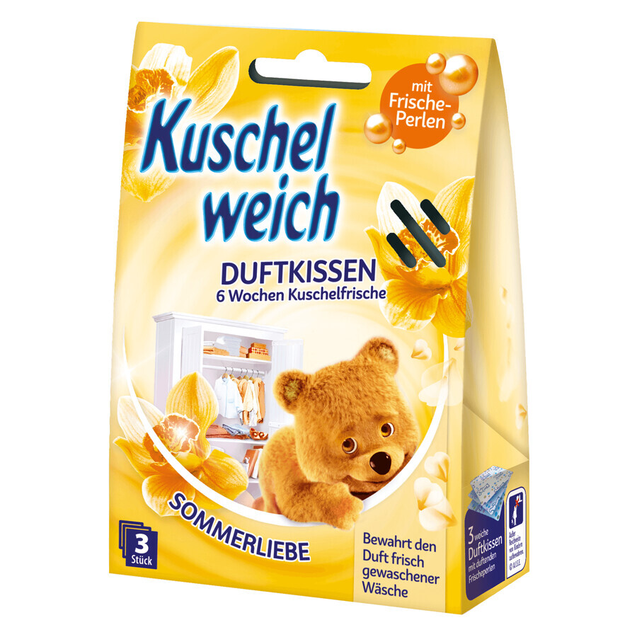 Kuschelweich, Duftsäckchen, Sommerliebe, 3 Stück