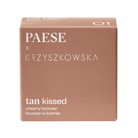 Paese x Krzyszkowska Tan Kissed, Cream Tanner, 01, 12g