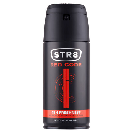 STR8 Red Code, Dezodorant 85 ml + Dezodorant 150 ml