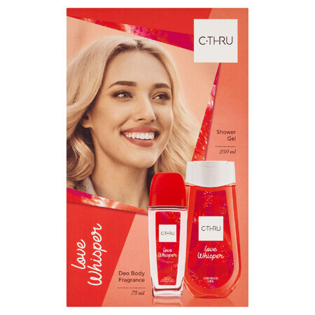 C-Thru Set Love Whisper Deodorant 75 ml + Duschgel 250 mlC-Thru Love Whisper Geschenkset - Deodorant 75 ml + Duschgel 250 ml