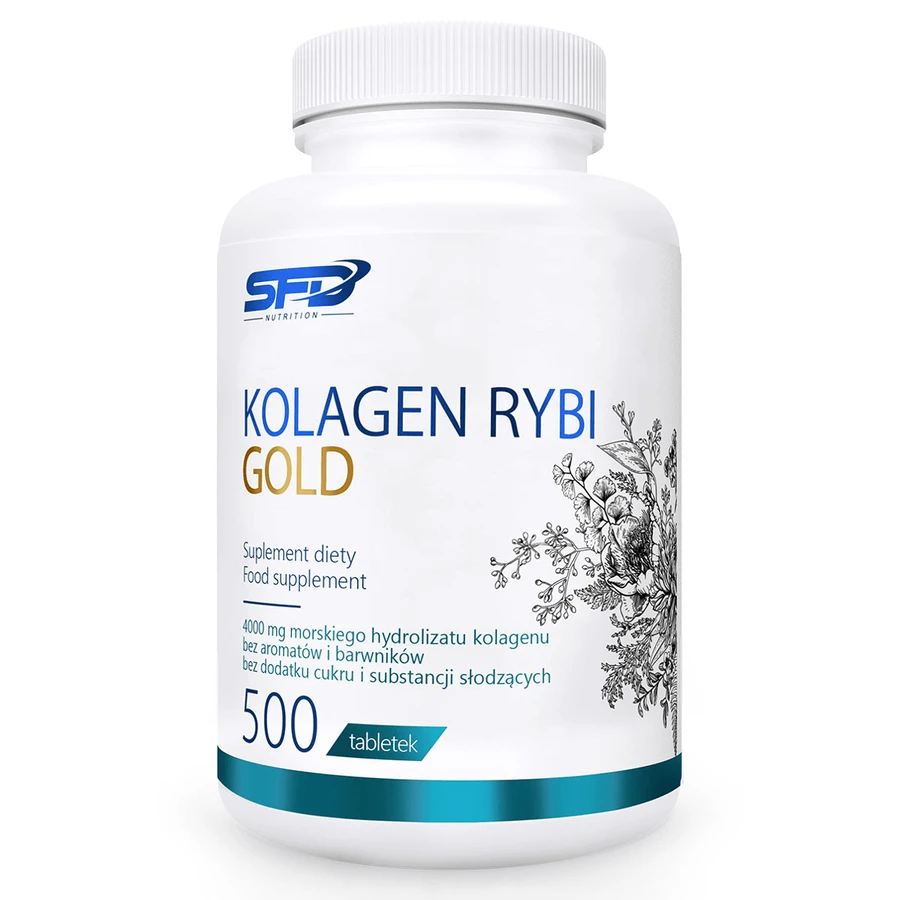 SFD Fisch Kollagen Gold, 500 Tabletten