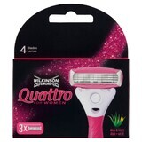 Wilkinson Sword Quattro For Women, Rasierer-Nachfüllungen, 3 Stück