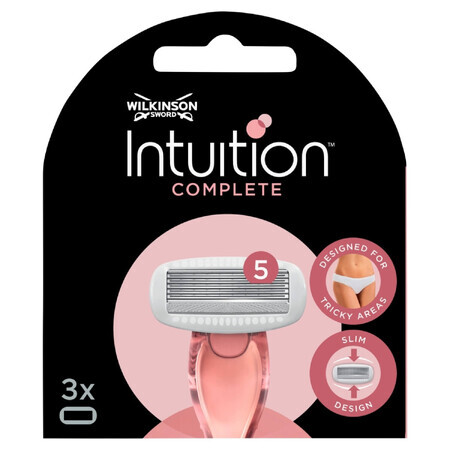 Wilkinson Sword Intuition Complete, Rasierklingenpatronen, 3 Stück