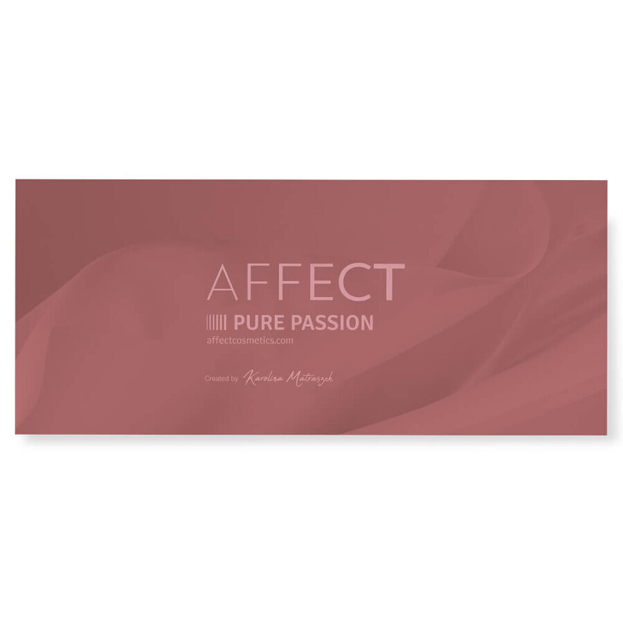 Affect, paleta de farduri de ochi, Pure Passion, 10 x 2-2.5 g