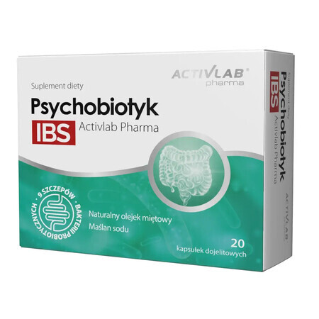 Activlab Pharma Psychobiotyk IBSA, 20 Kapseln