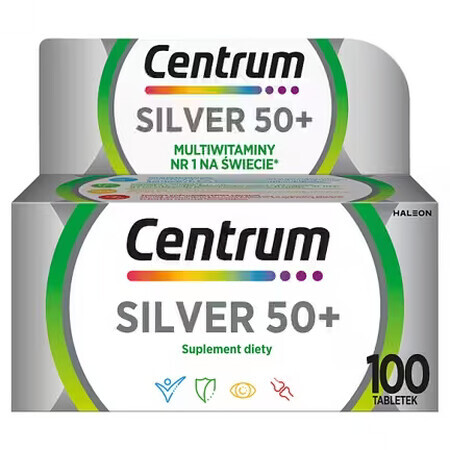 Centrum Silver 50+, 100 tabletek