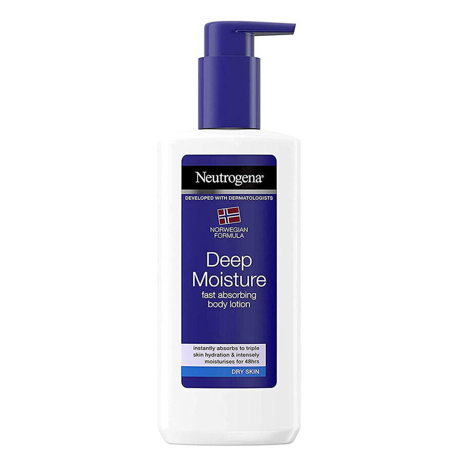 Neutrogena, Deep Moisture Körperlotion, 400 ml