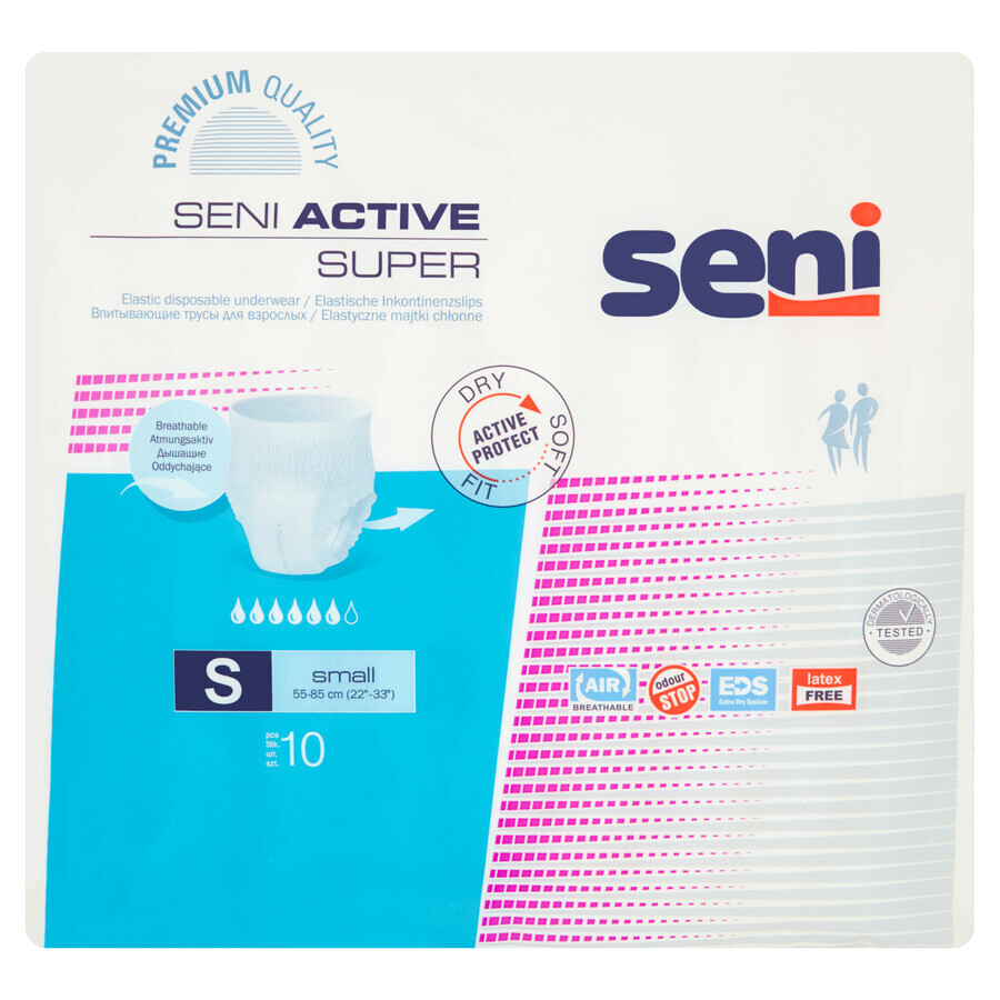 Seni Active Super Small - Inkontinenzschutz, 10er Pack