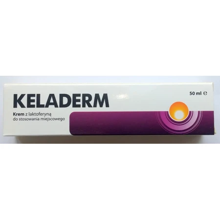 Keladerm, Creme mit Lactoferrin, 50 ml