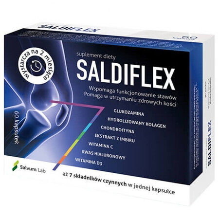 Saldiflex Integratore Alimentare, 60 capsule