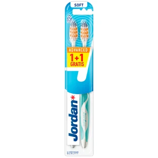 Jordan Advanced, Soft, tandenborstel, 2 stuks