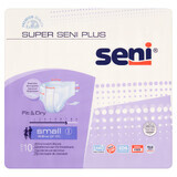 Super Seni Plus, diapers, small, 55-80 cm, 10 pcs.