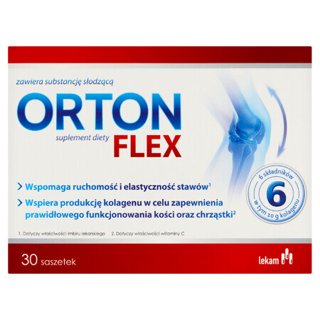 Orton Flex, blackcurrant flavor, 30 sachets