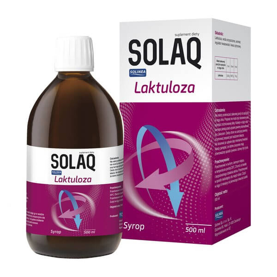 Solaq Lactulose, sirop, 500 ml