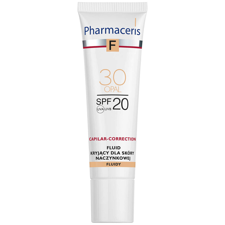 Hautkorrektur-Fluid für empfindliche Haut Capilar-Correction, SPF 20, 30 Opal, 30ml