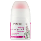 Sylveco, natural floral deodorant, roll-on, 50 ml