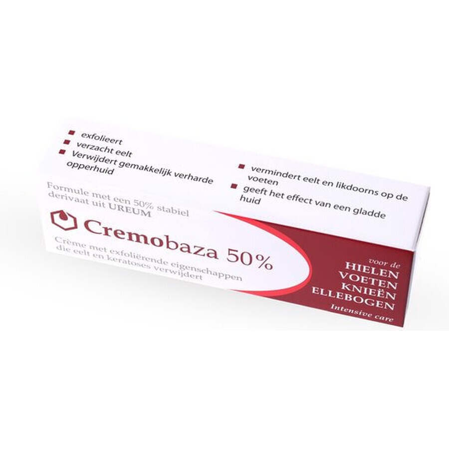 Cremobaza 50% Hornhaut-Creme 30g - Intensive Behandlung zur Beseitigung von Verhornungen