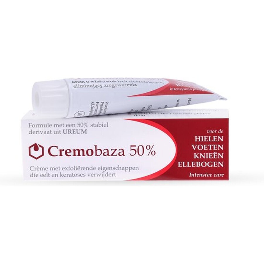 Cremobaza 50% Hornhaut-Creme 30g - Intensive Behandlung zur Beseitigung von Verhornungen