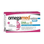 Omegamed Optima Start - Integratore Alimentare, Capsule con DHA, Vitamina D e Iodio - 30 Compresse.