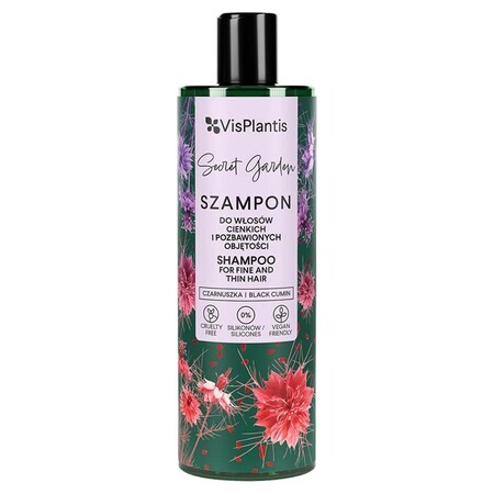 VisPlantis Schwarzkümmel Haarshampoo, 400 ml.