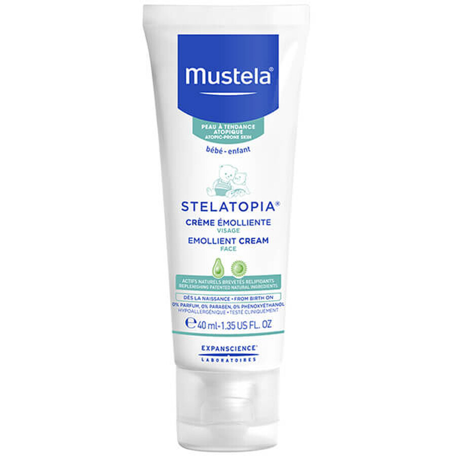 Mustela Stelatopia Emollient Gesichtscreme 40ml