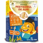 Moller's Omega-3 Fisch, Geleebohnen, Orangen- und Zitronengeschmack, 36 Stück
