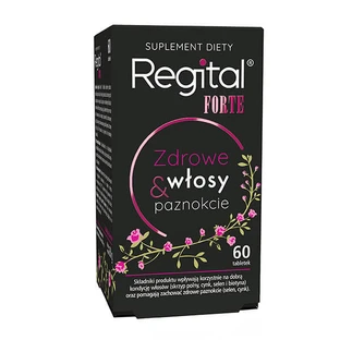 Regital Forte, healthy hair and nails, 60 tablets